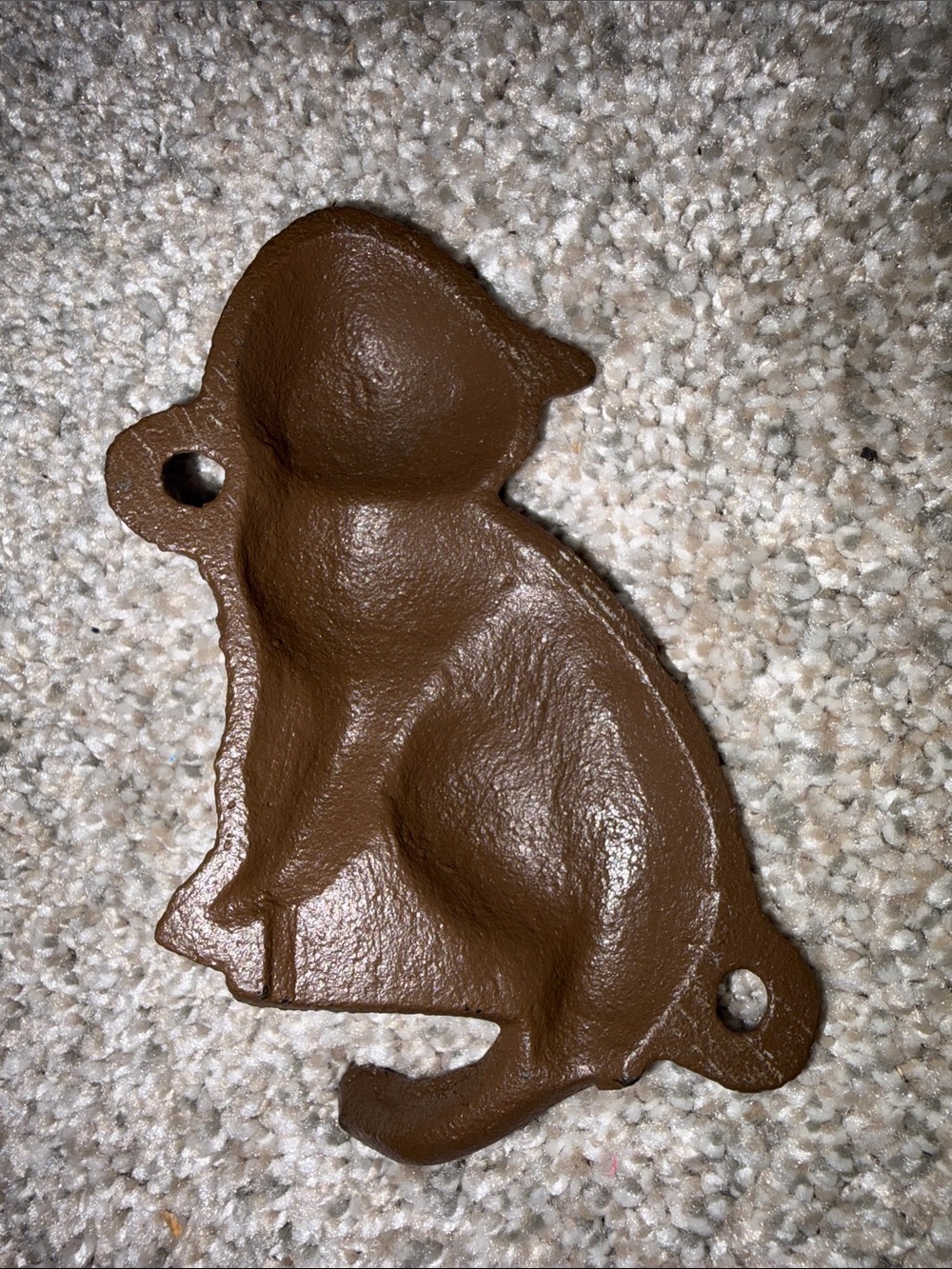 Cast Iron Cat Wall Hook - Picture 2 of 6